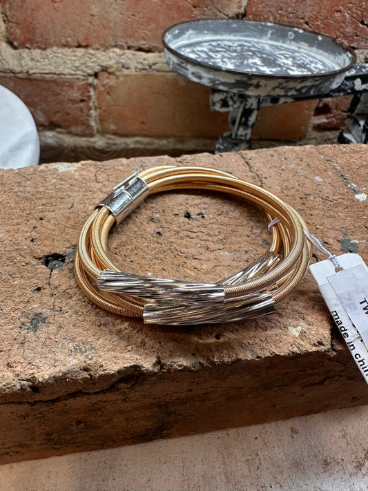 Twister Wire Bracelet
