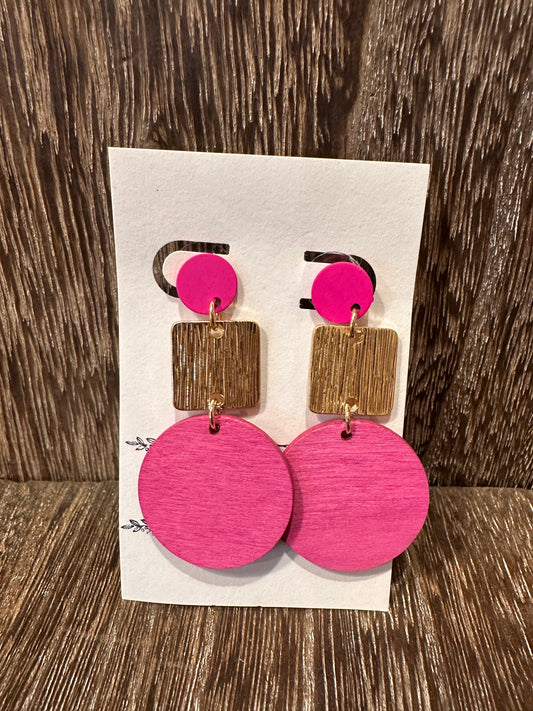 Bubble Gum earrings