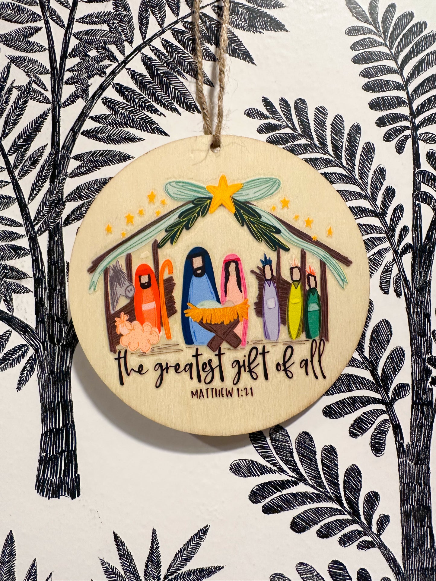 Nativity Scene Ornament