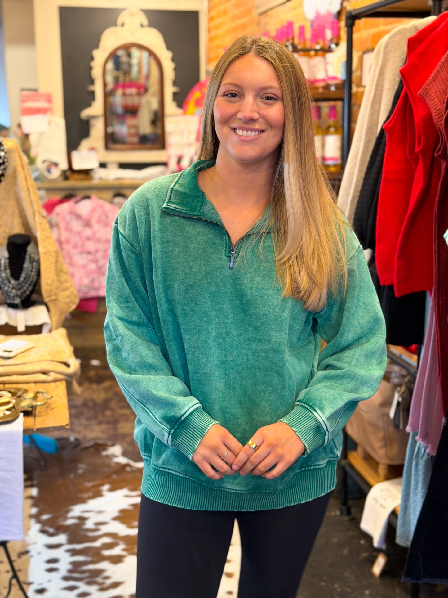 Frankie Forest Quarter Zip