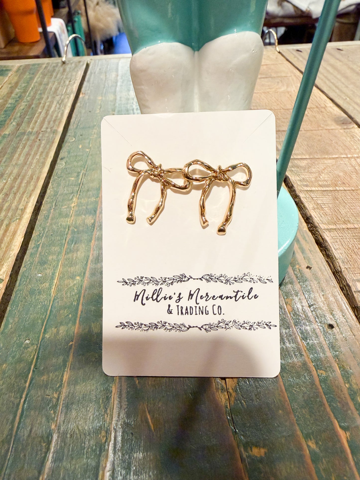 Cassie Bow Earrings