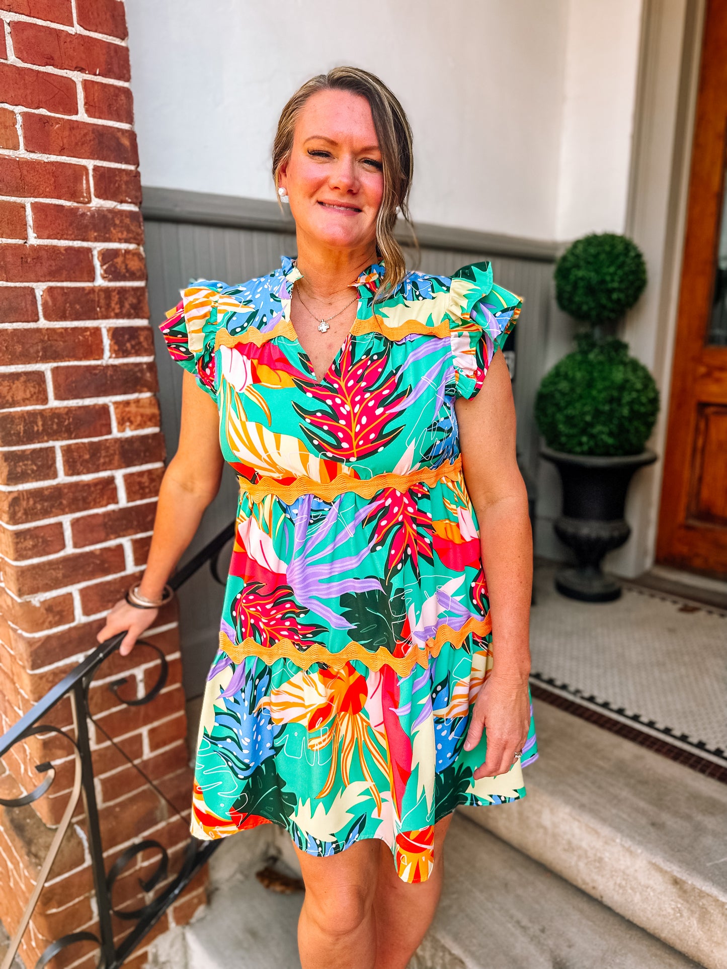 Tropical Travel Dress