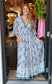 Preppy Paisley Maxi Dress
