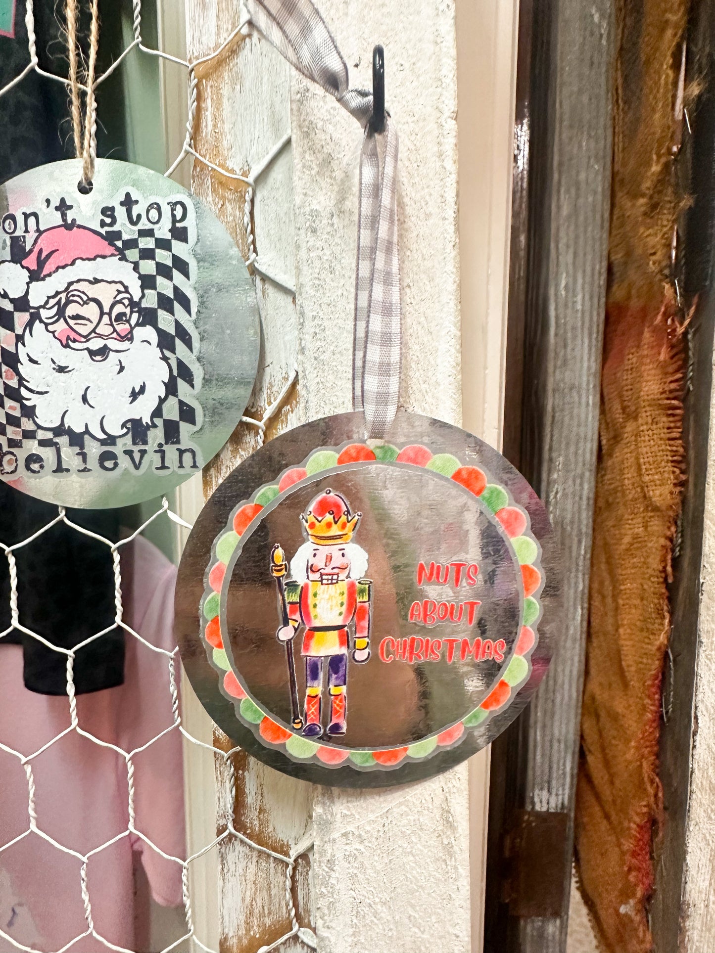 Nuts About Christmas ornament