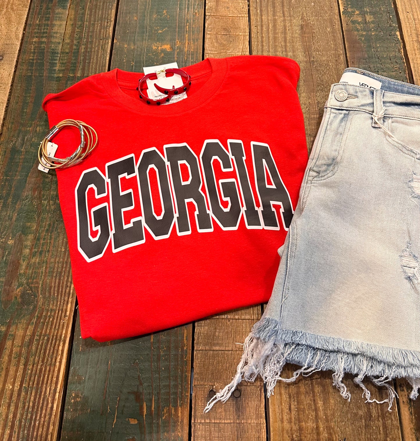 Georgia Red Tee