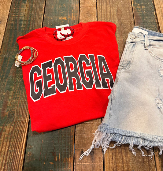 Georgia Red Tee