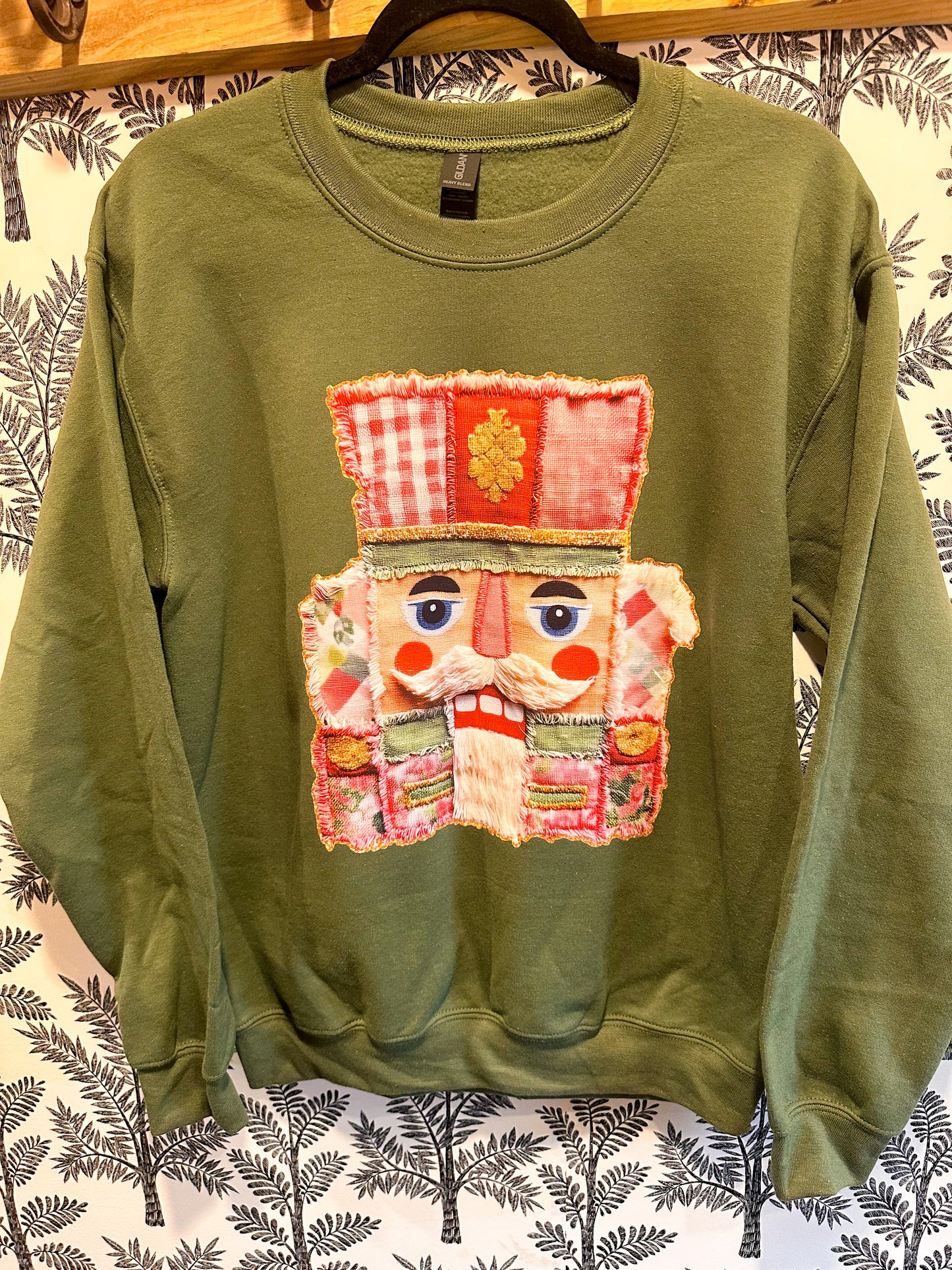 Quilted Nutcracker Sweatshirt