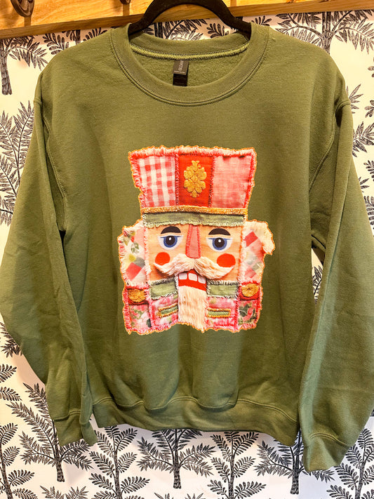 Quilted Nutcracker Sweatshirt