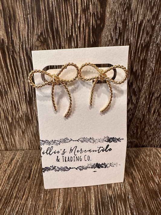 Bowie Bow Earrings
