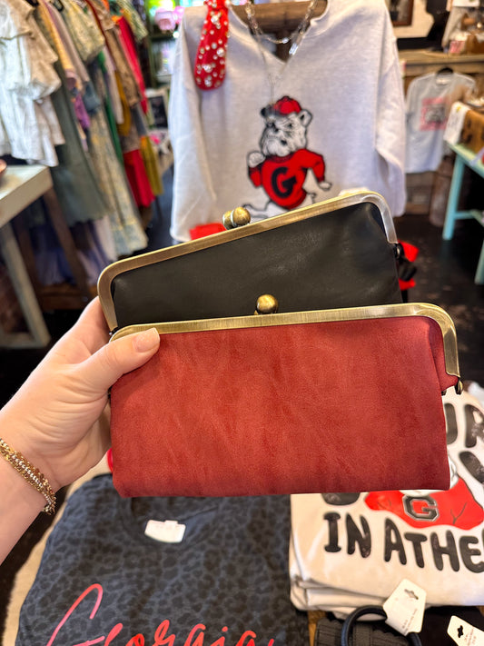 Karen Clutch Wallet (Red)
