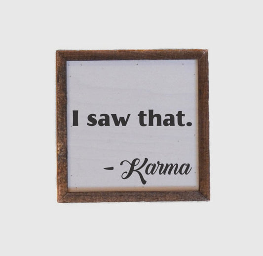 Karma Sign