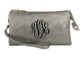 Gabbie Zippered Clutch (silver)