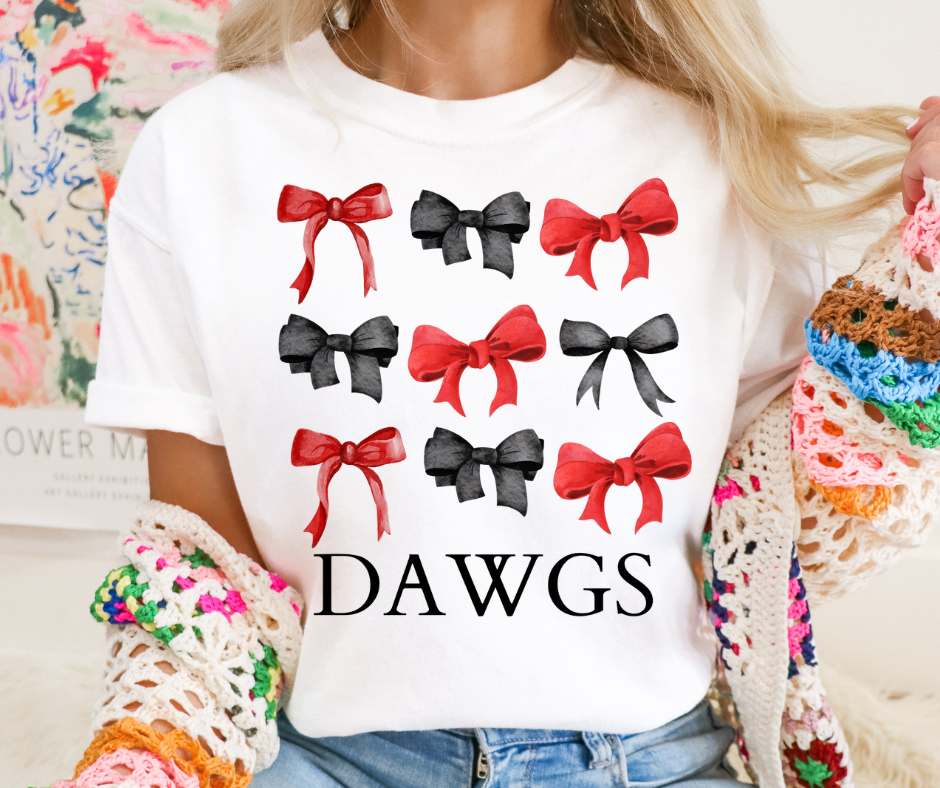 Dawgs Bow Tee