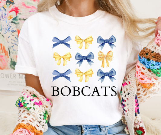 Bobcats Bow Tee