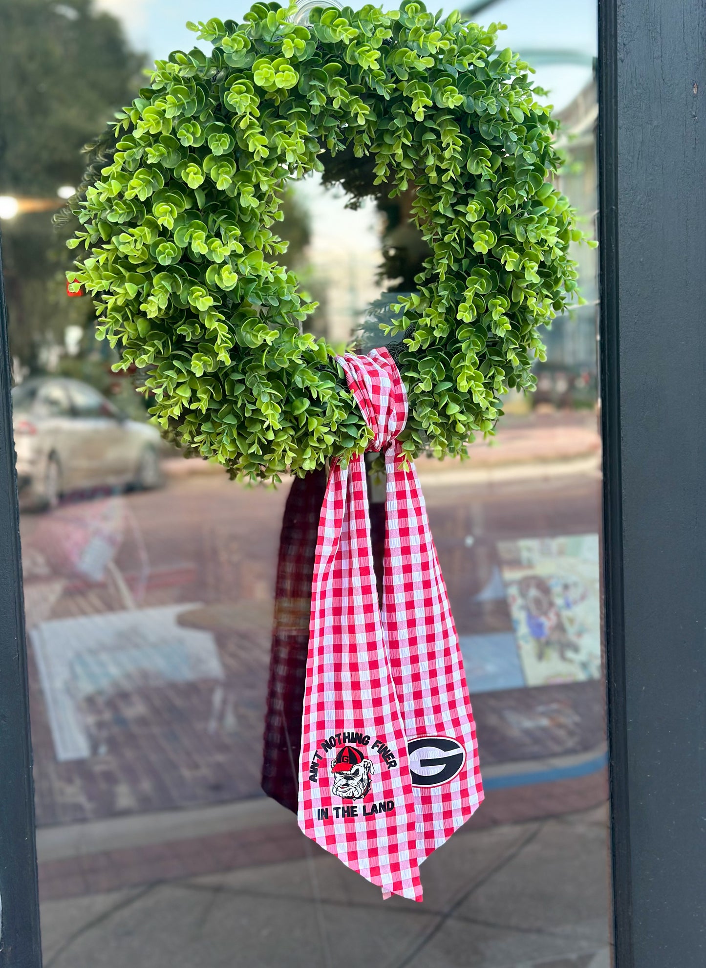 Georgia Wreath Sash