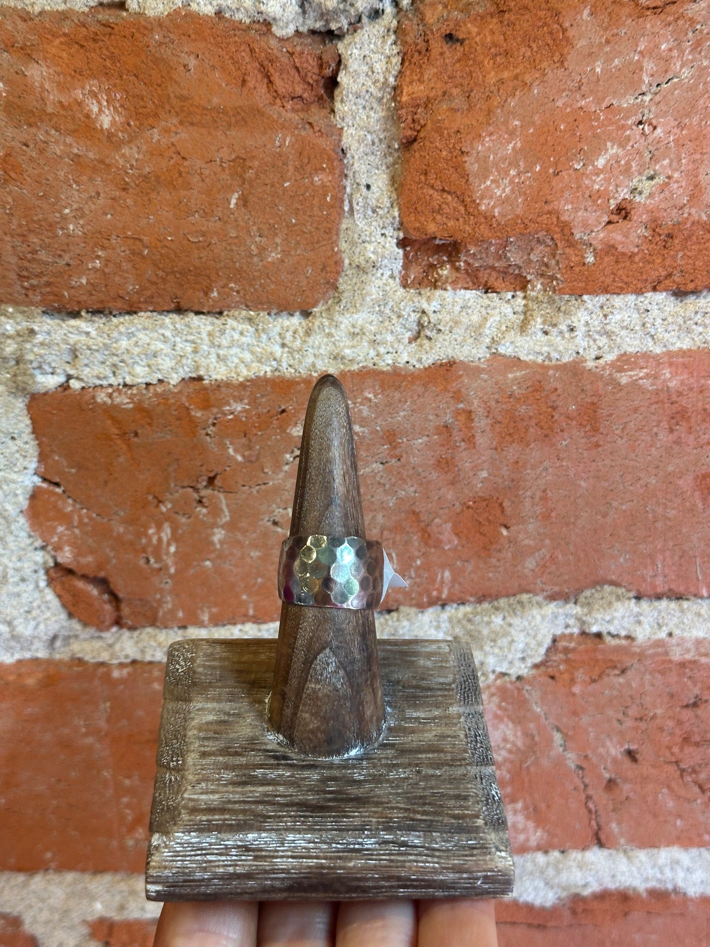 Hattie Hammered Ring