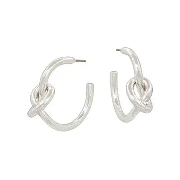 Nancy Knot Hoops