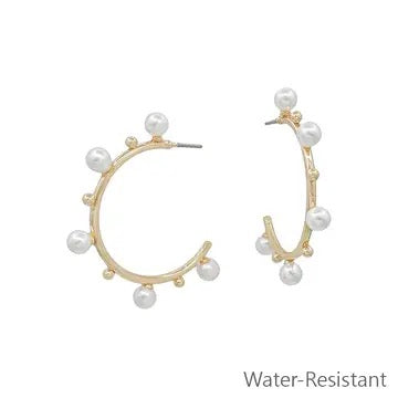 Ava Pearl Hoops