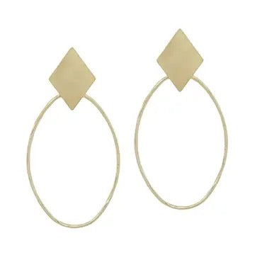 Diva Diamond Hoops