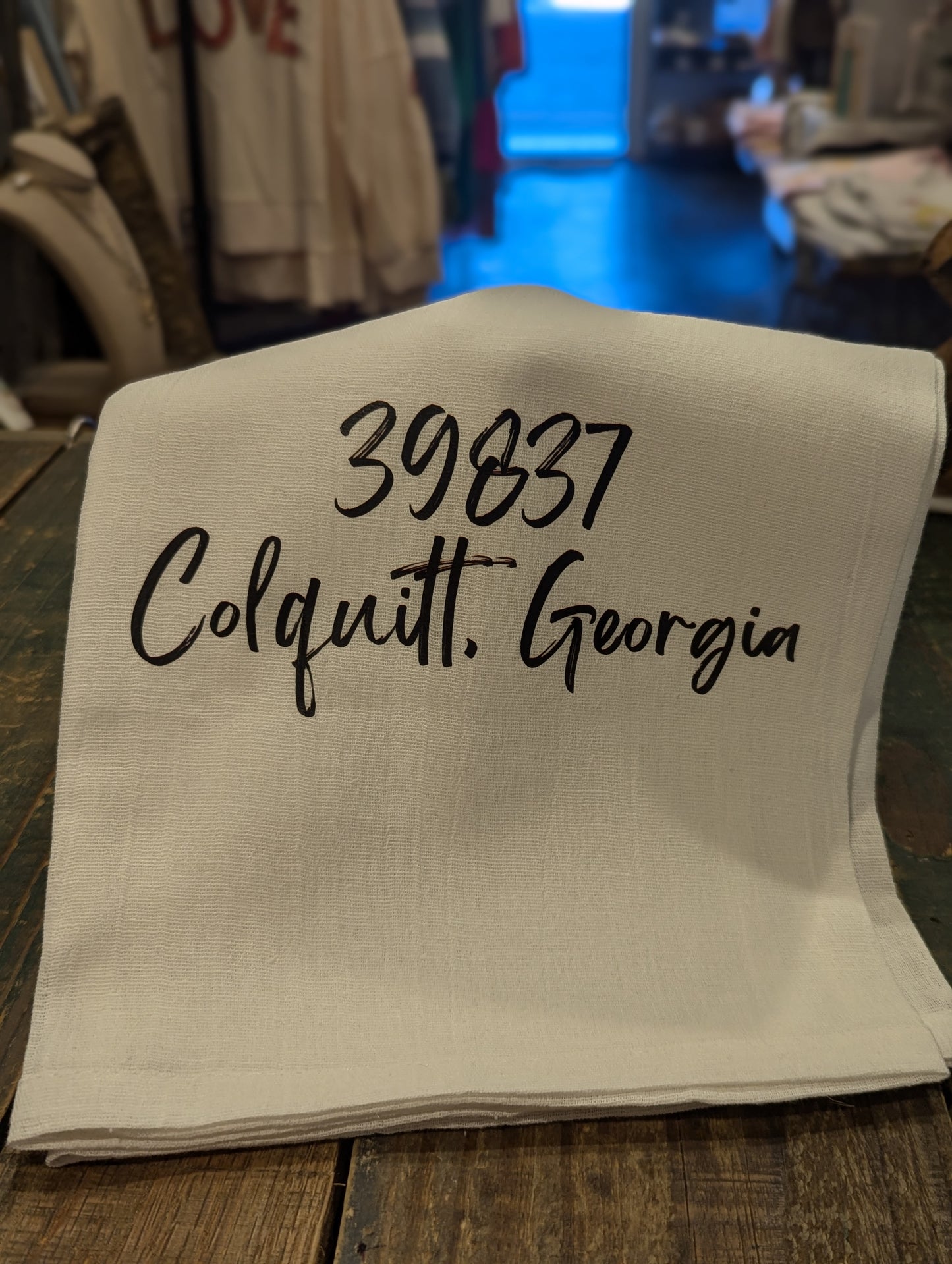 Colquitt Zip Tea Towel