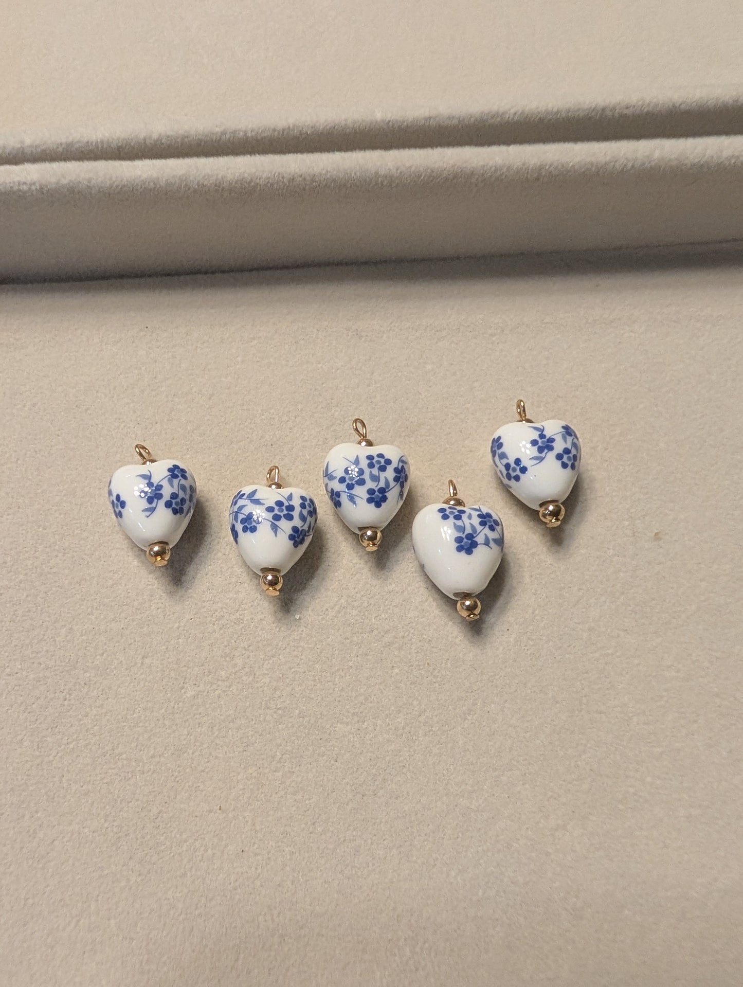 Chinoiserie Heart Charm