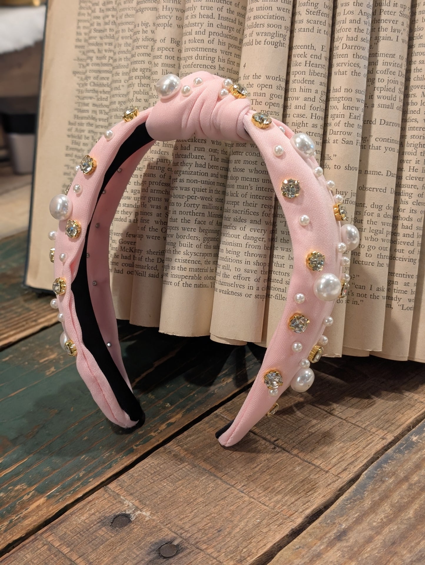 Pearl and Diamond Headband