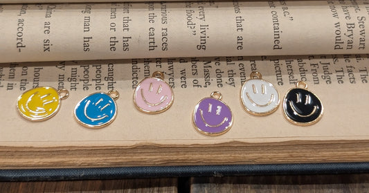 Colorful Smilie Charm