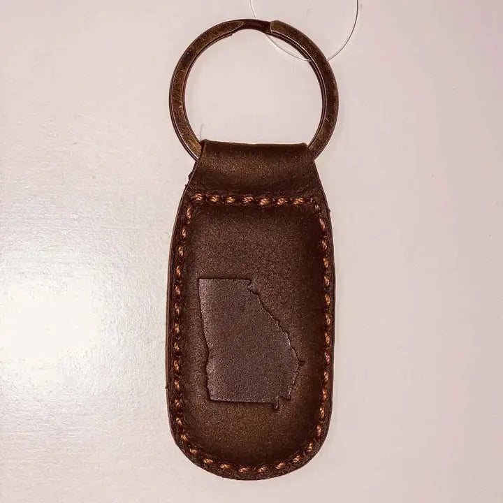 Georgia Leather Key chain