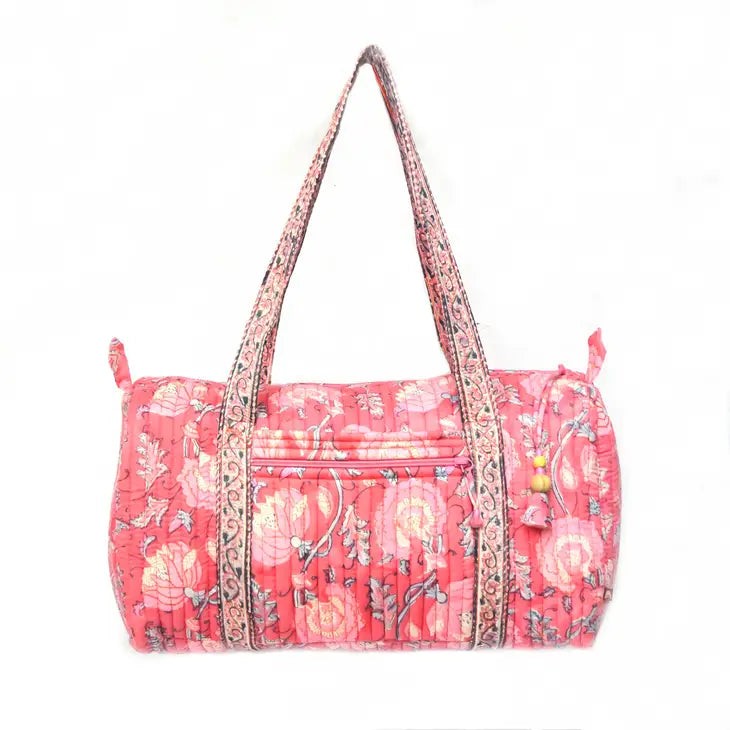 Peony Bloom Duffle Bag