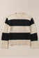 Jet Stream Colorblock Loose Pullover Sweater