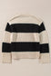 Jet Stream Colorblock Loose Pullover Sweater
