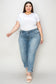 Judy Blue Full Size Cuffed Hem Slim Jeans