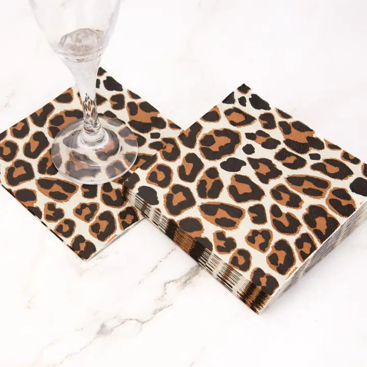 Leopard Napkin Set