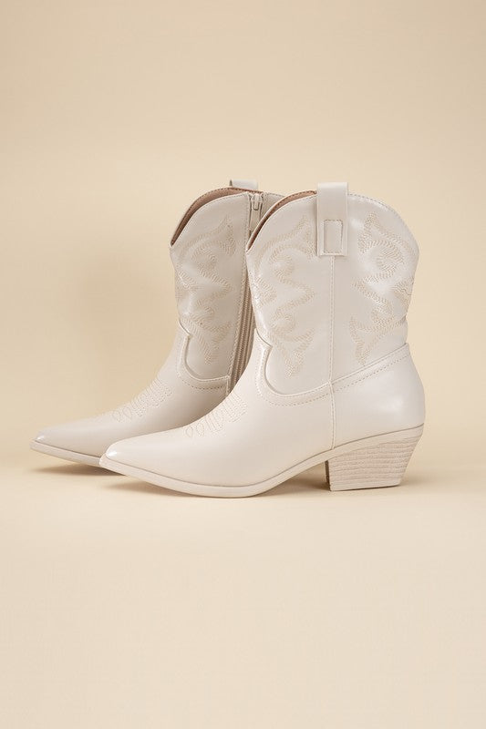 WILLA-1 Western Booties