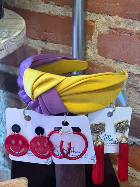 Satin Game Day Headband