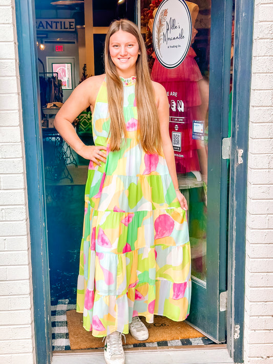 Off to Paradise Dress