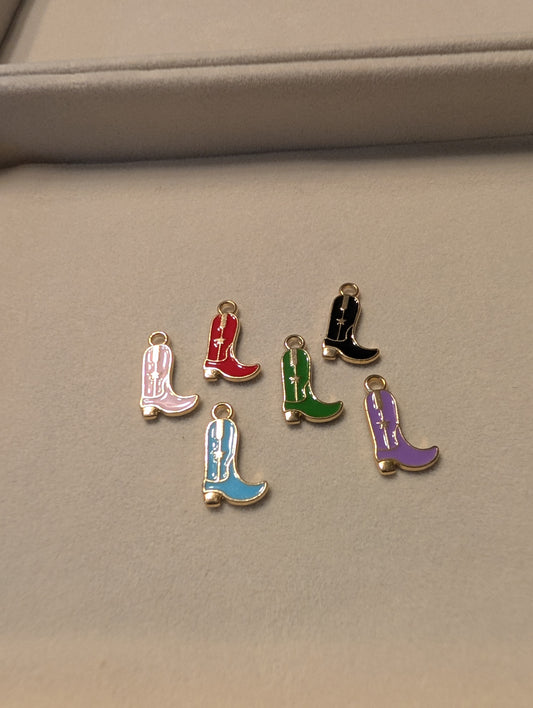 Colorful Boots Charms