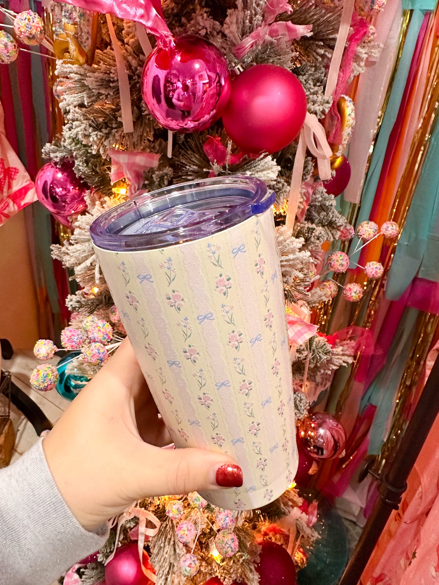 Floral Tumbler