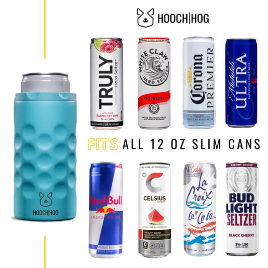 Skinny Can Cooler (Turquoise)