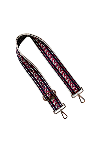 Mini Arrow Aztec Guitar Purse Strap - 5 colors Available