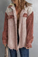 Snap Front Hooded Corduroy Shacket