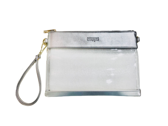 Clear Gameday Wristlet - Stadium Approved