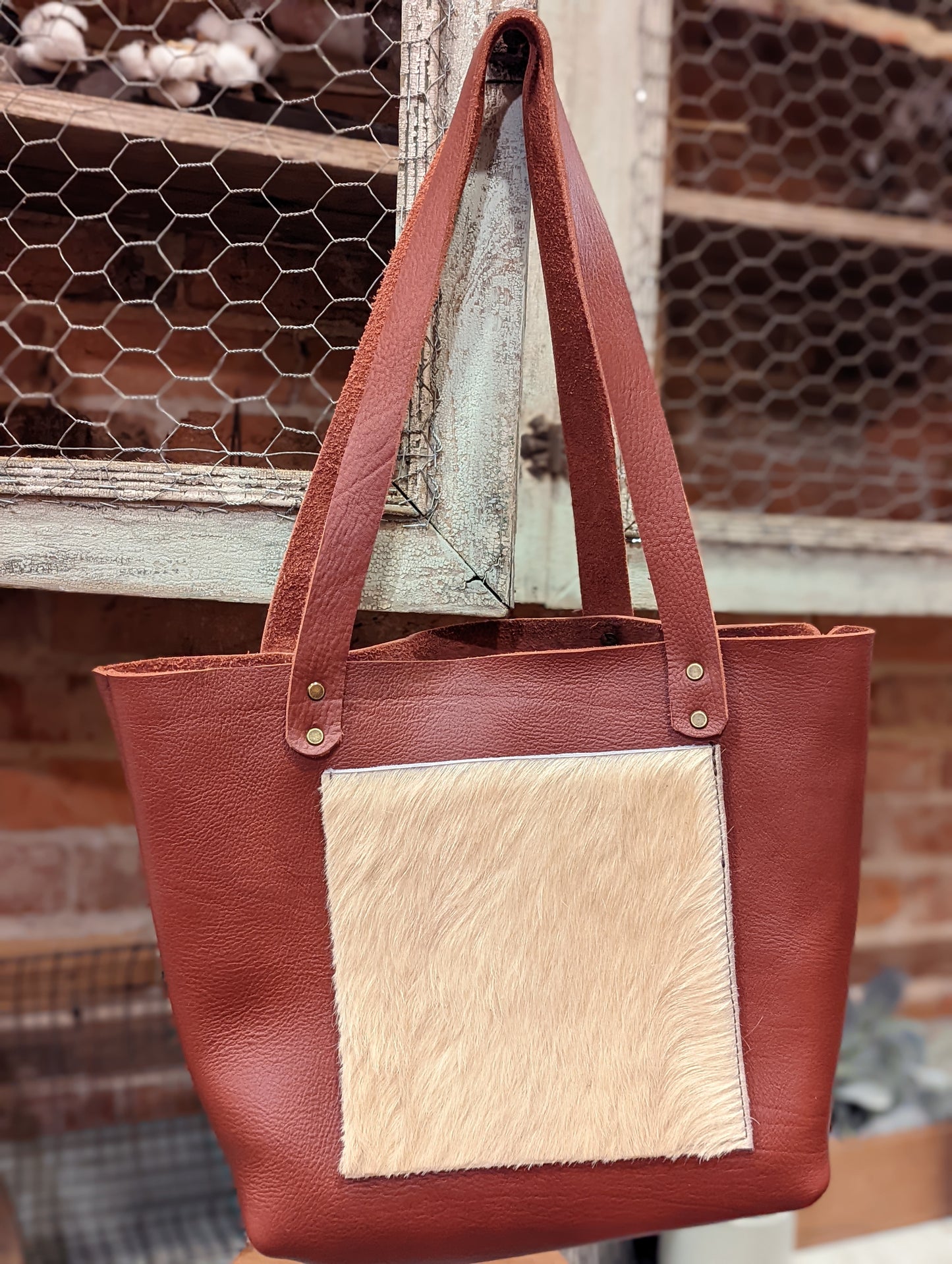 Gracie Grassfed Leather Tote