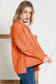 Full Size Exposed Seams Round Neck Dropped Shoulder Sweatshirt