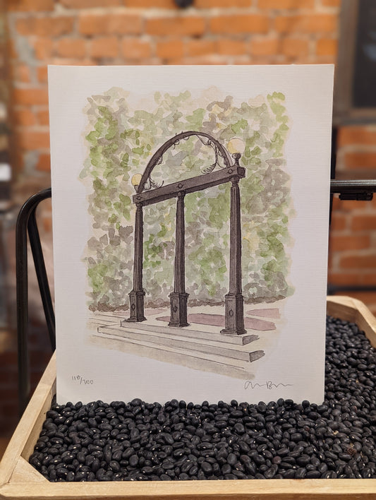 Watercolor Athens Prints