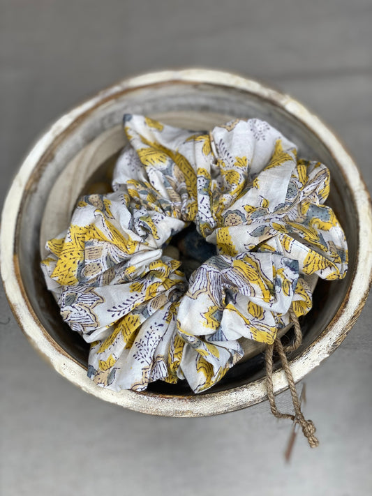 Fancy Fabric Scrunchies