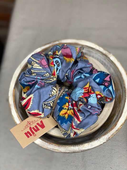 Fancy Fabric Scrunchies