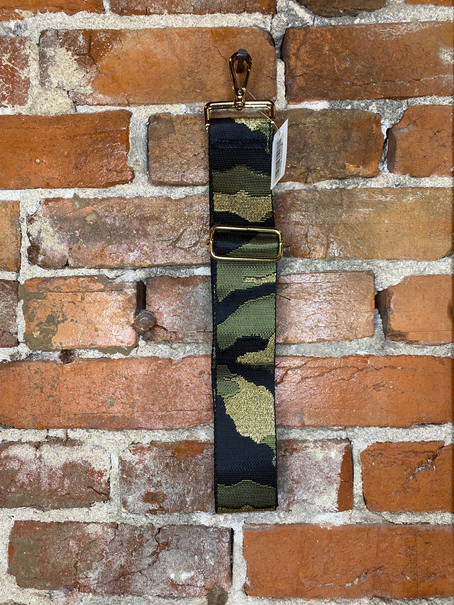 Gold & Green Metallic Bag Strap