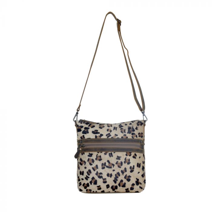 Charisma Leopard Print Leather/Hairon Bag