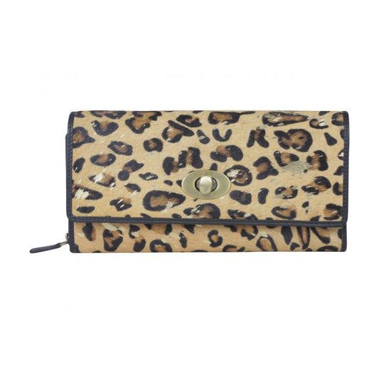 Ornate Leopard Wallet